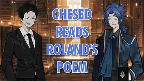 Chesed reads Roland's poem - Library of Ruina meme dub - YouTube