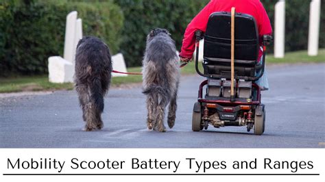 Mobility Scooter Battery Types and Ranges – Betty&Bertie