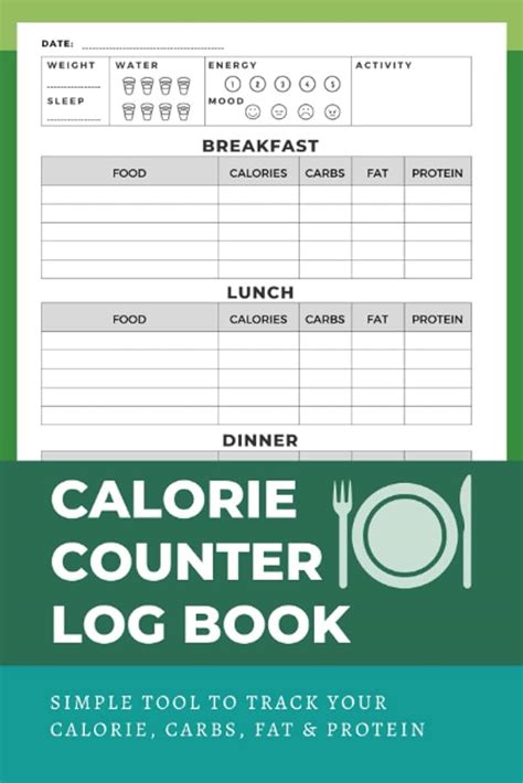 Free food journal calories printable, Download Free food journal calories printable png images ...