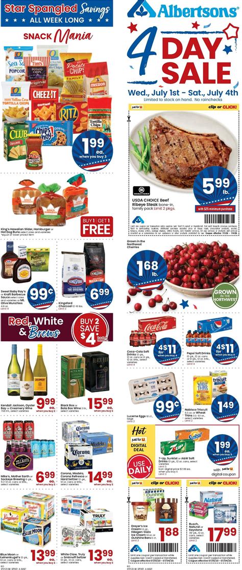 Albertsons Weekly Ads & Special Buys from July 1