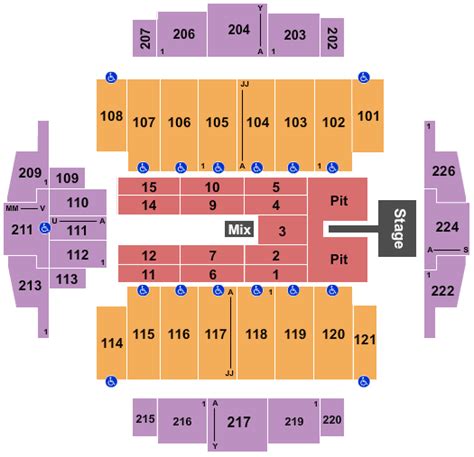 Tacoma Dome Seating Chart - Tacoma