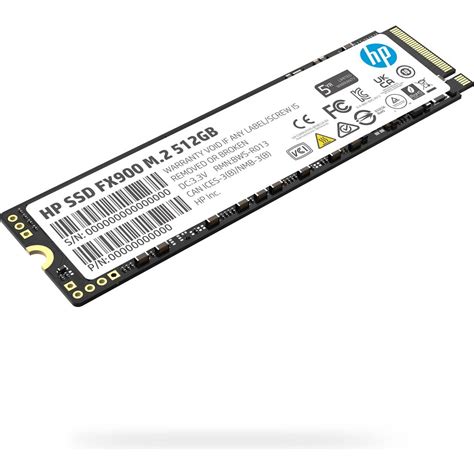 HP FX900 512GB Gen 4 NVMe Internal PC SSD M.2 PCIe 4.0 Solid State Hard Drive Disk for Laptop ...