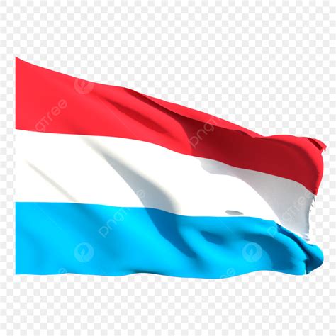 Luxembourg Clipart Transparent PNG Hd, Luxembourg Flag Waving, Luxembourg Flag, Luxembourg Flag ...