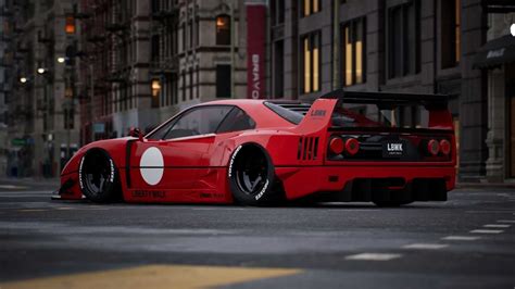 Ferrari F40 With Widebody Kit Teased Ahead Of Tokyo Auto Salon