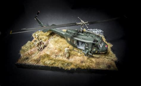 1/35 Diorama Vietnam- | Diorama, Helicopter, Vietnam