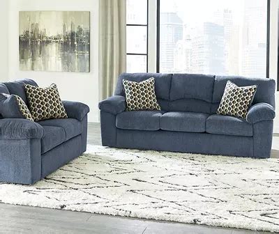 Signature Design By Ashley Pindall Denim Blue Sofa | Big Lots