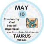 May 10 Zodiac (Taurus) Birthday: Personality, Birthstone, Compatibility ...