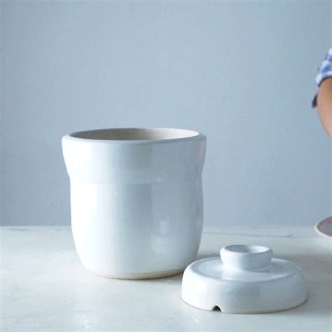 Handmade Ceramic Fermentation Jar | Fermenting jars, Handmade ceramics, Food 52