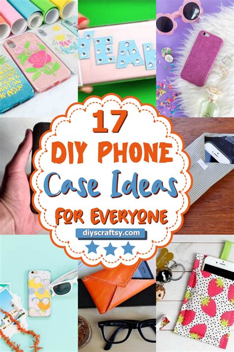 17 DIY Phone Case Ideas For Everyone - DIYsCraftsy