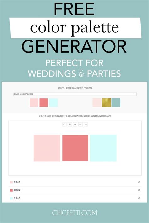 Color Palette Generator - Make your own custom color palettes ...