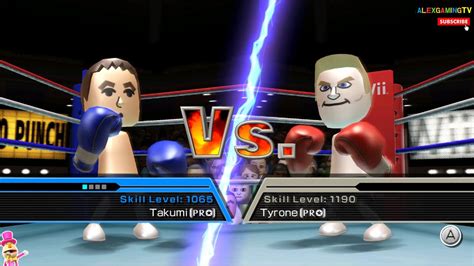 Wii Sports Boxing (Wii, #32) Player Takumi !! (Road to Pro Boxers ...