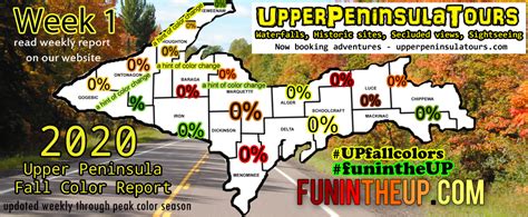 2020 Upper Peninsula Michigan Fall Color Report, Michigan Fall Colors ...