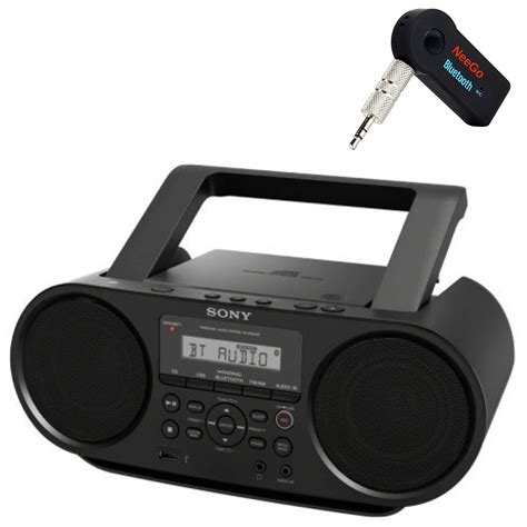 Buy NEEGO Sony Bluetooth Portable Cd Player Stereo Sound System Bundle ...