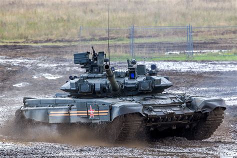 T-90A main battle tank during public demonstration