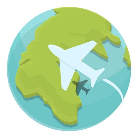 Premium Vector | Global travel icon cartoon vector World globe Map earth