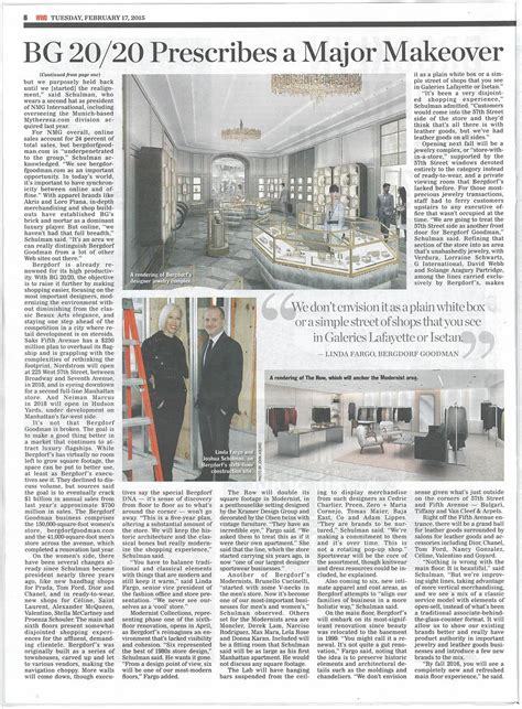 Bergdorf Goodman Jewelry Salon in WWD | Journal A | Neumann & Rudy ...