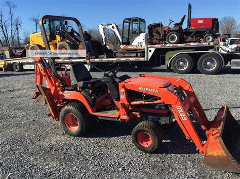 Kubota Bx23 4x4 Compact Tractor Loader Backhoe