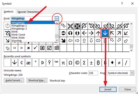 How to type Down Arrow Symbol Text on Keyboard (Windows & Mac ...