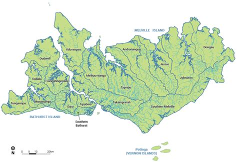 Tiwi Land Council | Maps