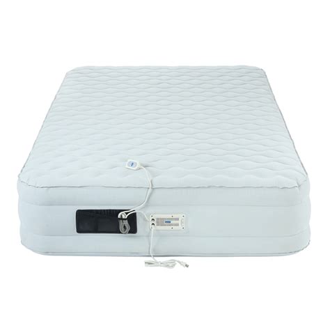 AeroBed Luxury Collection Mattress-Style Comfort Air Mattress 16 in, Queen, Built-in Pump ...