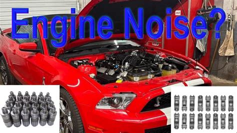 Ford Mustang GT 500 Engine Noise Fixed - YouTube