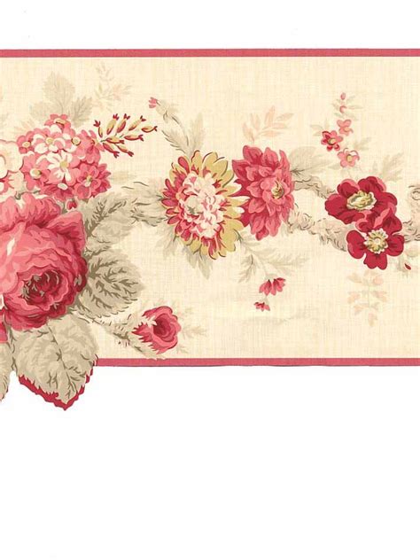 Victorian Rose Wallpaper Border | FLOWERS, ROSES WALLPAPER BORDER - 12A2 - 570860 ...