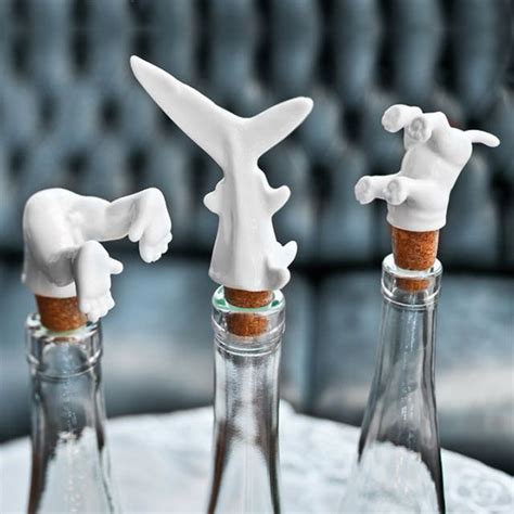 9 Cool and Funny Wine Bottle Stoppers - Design Swan