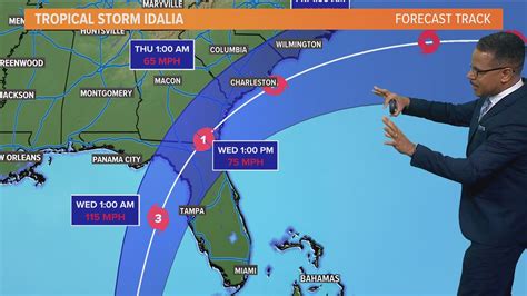 Timeline: Tropical Storm Idalia predicted to reach Florida as hurricane ...