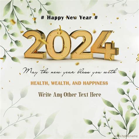 Wish You a New Year 2024 Full of Health And Happiness | Happy new year ...