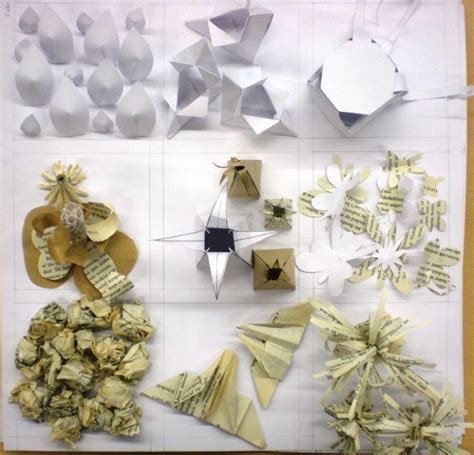 Paper Sculpture Design Development | Paper sculpture, Paper design, Sculpture lessons