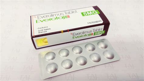 Everolimus 5mg Tablets (Everotaj) Taj Pharma Manufacturers, Suppliers ...