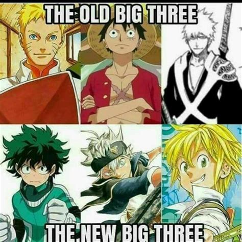 The Big Three 👑 | Anime Amino