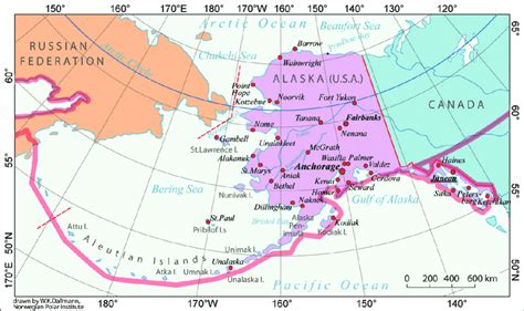 Population Density Map Of Alaska - Amargo Marquita