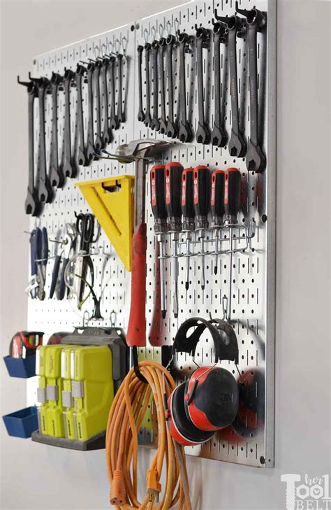 Garage Tool Organization Ideas - Her Tool Belt