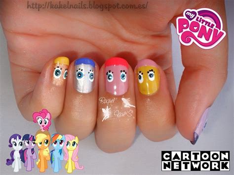 Reto Cartoon Network ~My little Pony~ ~ Raquel Nail's
