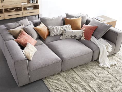 Pit Sectional Sofa Grey - Sofa Design Ideas