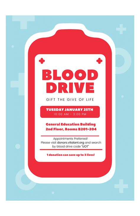 Blood Drive Flyer - UTHSC News