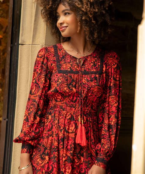 Autumn Vibes Paisley Dress | Womens Dresses | Joe Browns