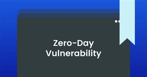 What is Zero-Day Vulnerability? | Resmo Cyberpedia