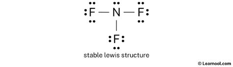 Draw The Complete Lewis Structure For Nf3