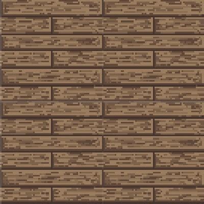 Wood Wall Pixel Art