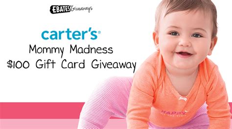 Win $100 Carter's Gift Card!