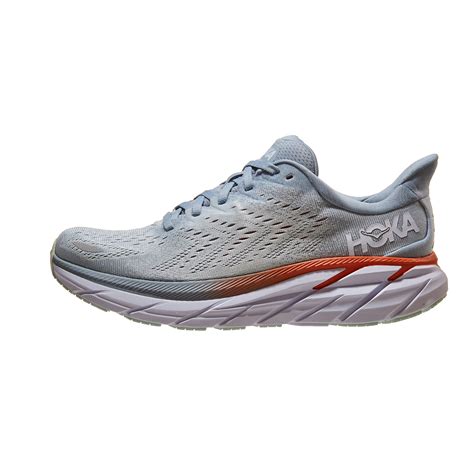 HOKA Clifton 8 Women's Shoes Blue Fog/Plein Air 360° View | Running ...