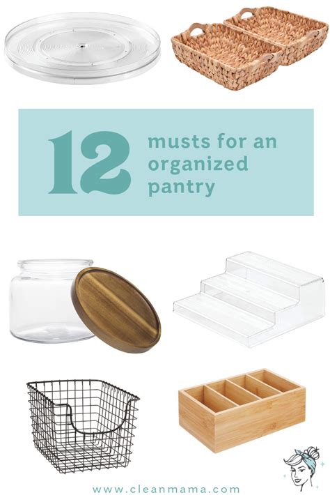 12 Musts for an Organized Pantry - Clean Mama