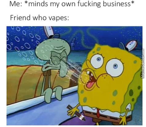 Stop vaping on me asshole | /r/BikiniBottomTwitter | SpongeBob ...