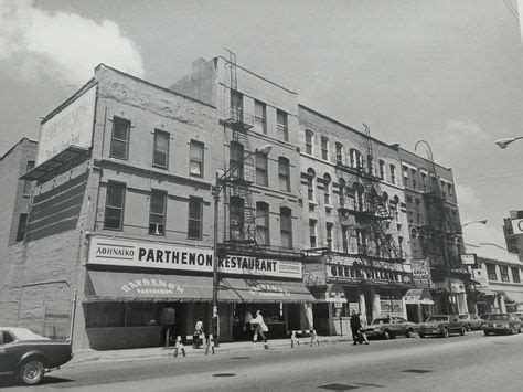 Greek restaurants in Greektown, 1984 | Greek restaurants, Street view