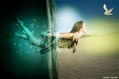 Photoshop tutorials | Best Design Photoshop Underwater manipulation