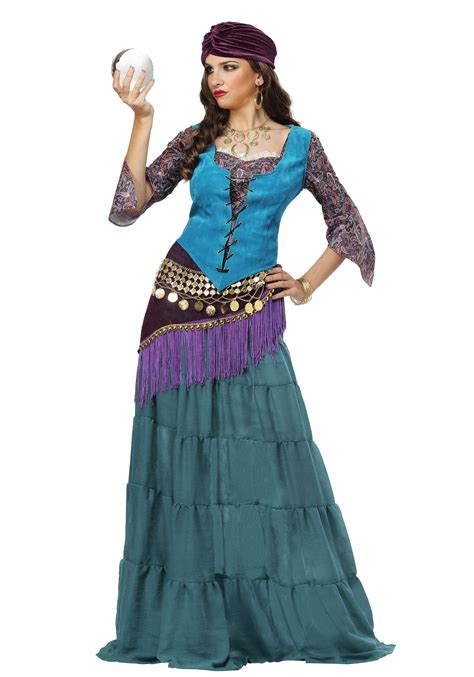 Fabulous Fortune Teller Gypsy Plus Size Costume for Women