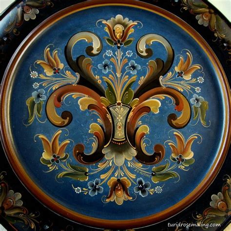 Scandinavian art, Scandinavian folk art, Norwegian rosemaling