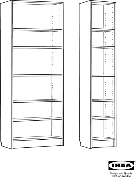 User manual Ikea BILLY (40x28x202) (English - 16 pages)